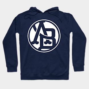 Ab Fitted Logo (White) Hoodie